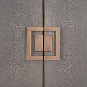 Storage cabinet Bloomville brass shagreen - Canwell Interiors Limited - Richmond