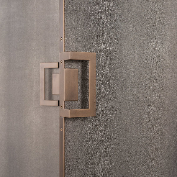 Storage cabinet Bloomville brass shagreen - Canwell Interiors Limited - Richmond