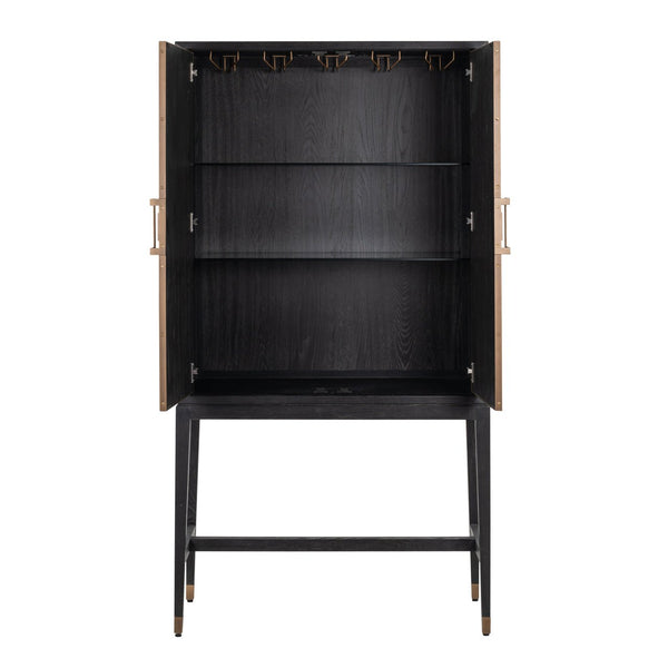 Storage cabinet Bloomville brass shagreen - Canwell Interiors Limited - Richmond