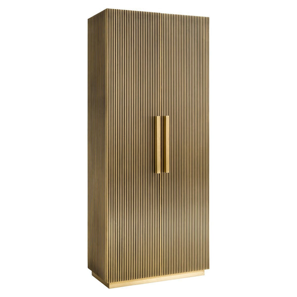 Storage cabinet Ironville gold - gold, Iron|Mdf|Brass Cladding - Canwell Interiors Limited - Richmond