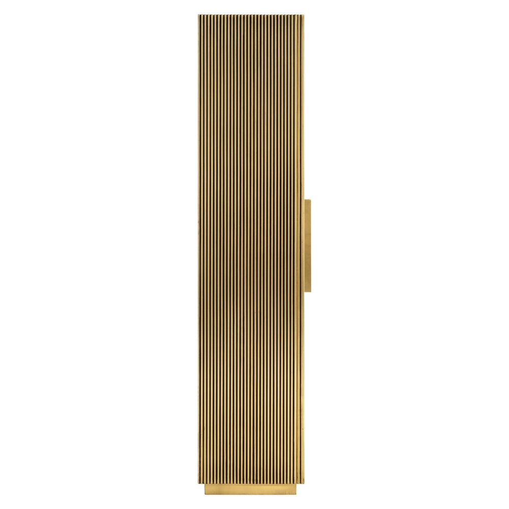 Storage cabinet Ironville gold - gold, Iron|Mdf|Brass Cladding - Canwell Interiors Limited - Richmond