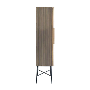 Storage cabinet Ironville gold - gold, Metal|Iron|Mdf|Plywood - Canwell Interiors Limited - Richmond
