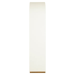 Storage cabinet Tivoli white - white, Oak Veneer|Iron|Plywood|Mirror - Canwell Interiors Limited - Richmond