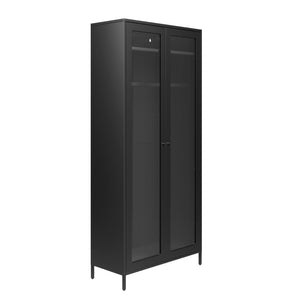 Storm Black 2 Door Wardrobe - Canwell Interiors Limited - Canwell