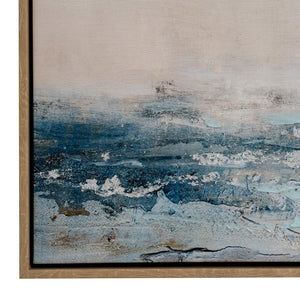 Stratos Hand Painted Canvas in Frame - Canwell Interiors Limited - Hills