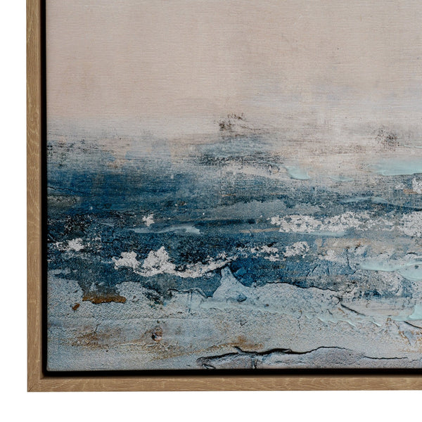 Stratos Hand Painted Canvas in Frame - Canwell Interiors Limited - Hills