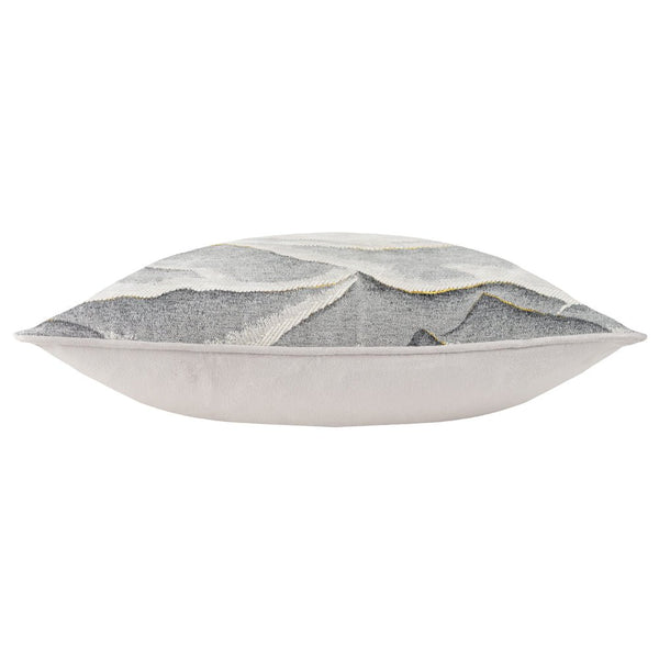 Stratus 45x45 Feather Filled Cushion Grey - Canwell Interiors Limited - Riva