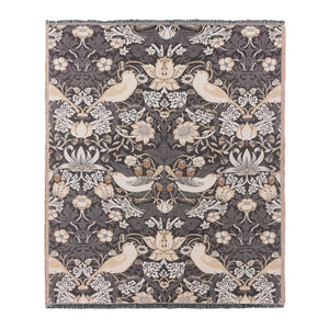 Strawberry Thief 140x170 Throw Biscuit - XShowhome Limited - Riva
