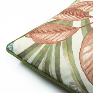 Sumba 50x50 Feather Filled Cushion Coral - Canwell Interiors Limited - Riva