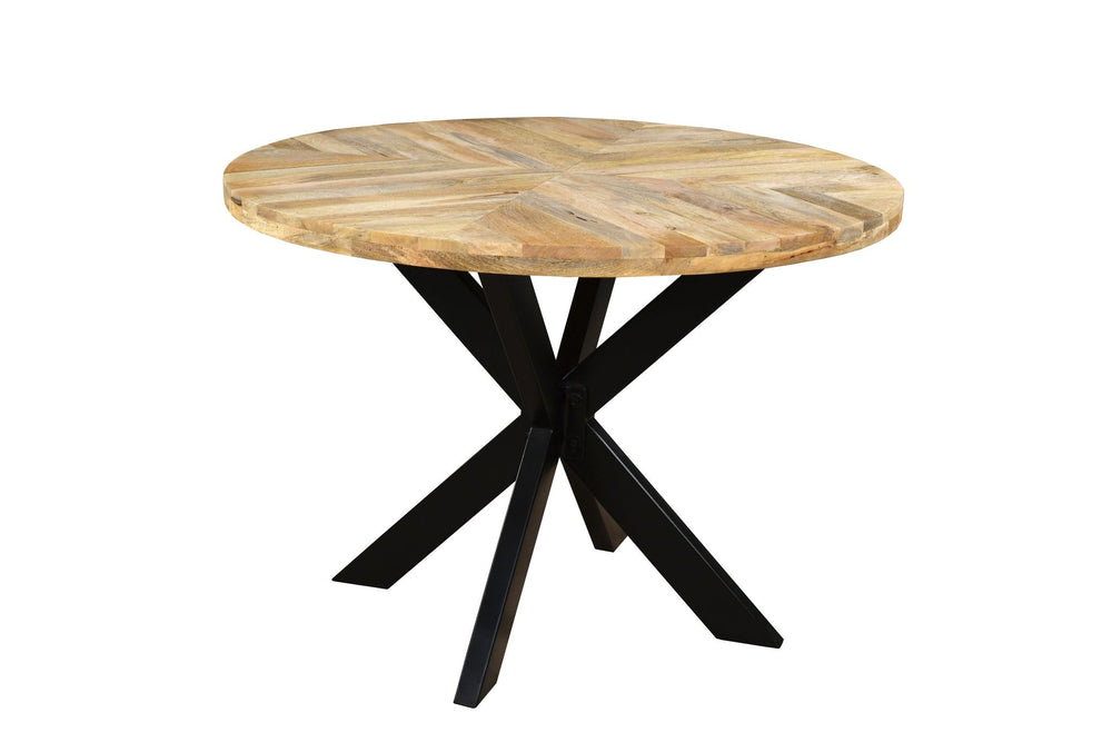 Sunburst Round Dining Table 1.1m - Canwell Interiors Limited - IFD