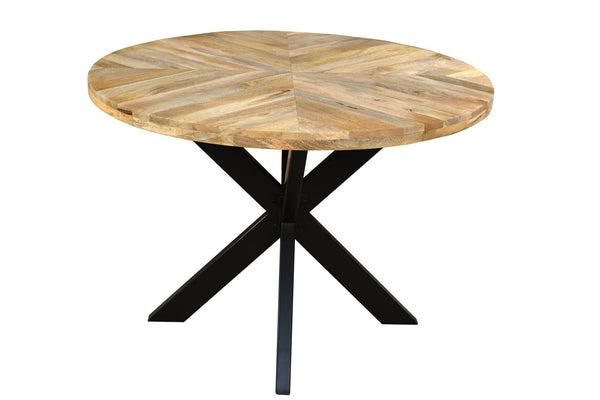 Sunburst Round Dining Table 1.1m - Canwell Interiors Limited - IFD