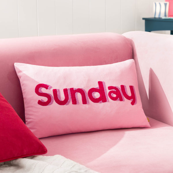 Sunday 30x50 Feather Filled Cushion Pink - Canwell Interiors Limited - Riva