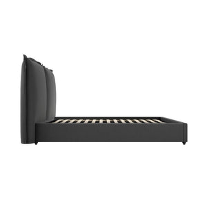 Sunday Deep Grey King Size Bed - Canwell Interiors Limited - Canwell