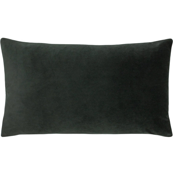 Sunningdale 30x50 Feather Filled Cushion Charcoal - Canwell Interiors Limited - Riva