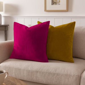 Sunningdale 50x50 Feather Filled Cushion Cerise - Canwell Interiors Limited - Riva