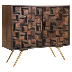 Surat 2 Door Mango Wood Sideboard - Canwell Interiors Limited - Xshowhome