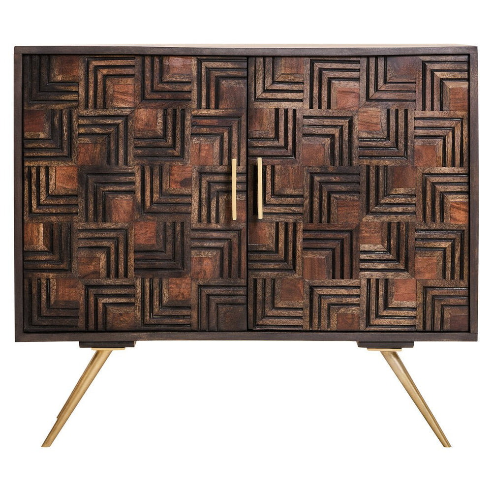 Surat 2 Door Mango Wood Sideboard - Canwell Interiors Limited - Xshowhome