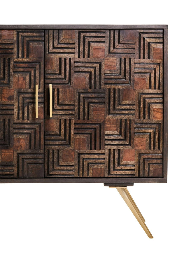 Surat 2 Door Mango Wood Sideboard - XShowhome Limited - Xshowhome