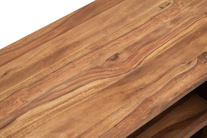 Surati One Door Sheesham And Acacia Wood Media Unit - Canwell Interiors Limited - Xshowhome