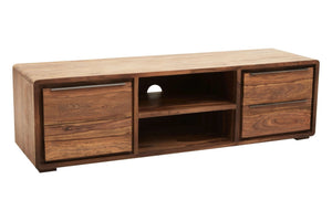 Surati One Door Sheesham And Acacia Wood Media Unit - XShowhome Limited - Xshowhome