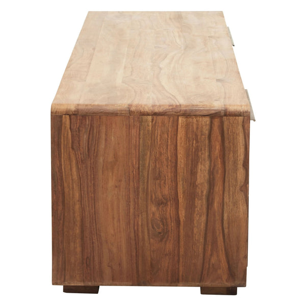 Surati One Door Sheesham And Acacia Wood Media Unit - XShowhome Limited - Xshowhome