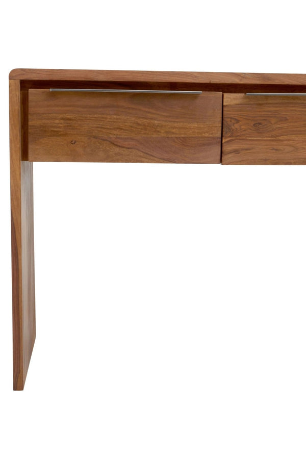 Surati Two Door Sheesham And Acacia Console Table - XShowhome Limited - Xshowhome