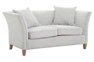 Sutton Two Seat Grey Fabric Sofa - Canwell Interiors Limited - Xshowhome