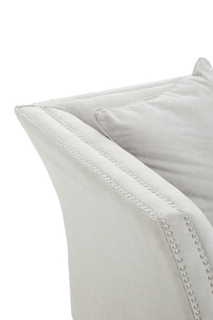 Sutton Two Seat Grey Fabric Sofa - Canwell Interiors Limited - Xshowhome