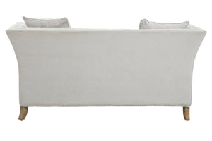 Sutton Two Seat Grey Fabric Sofa - Canwell Interiors Limited - Xshowhome