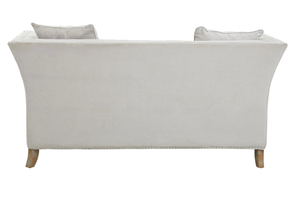 Sutton Two Seat Grey Fabric Sofa - XShowhome Limited - Xshowhome