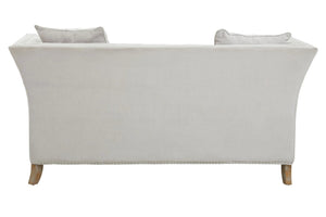 Sutton Two Seat Grey Fabric Sofa - XShowhome Limited - Xshowhome