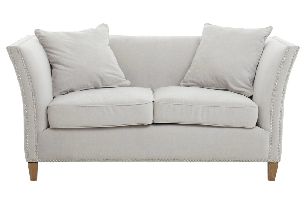 Sutton Two Seat Grey Fabric Sofa - XShowhome Limited - Xshowhome