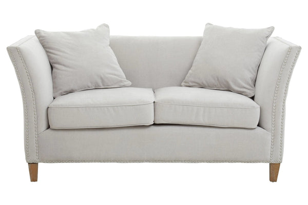 Sutton Two Seat Grey Fabric Sofa - XShowhome Limited - Xshowhome