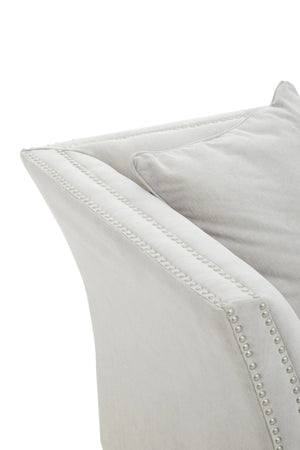 Sutton Two Seat Grey Fabric Sofa - XShowhome Limited - Xshowhome