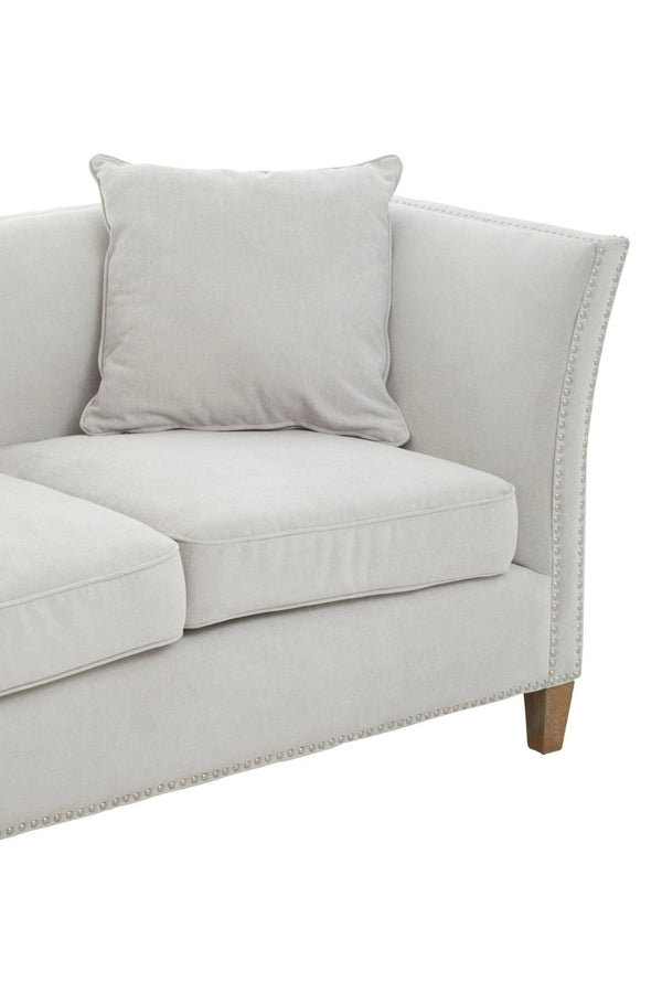 Sutton Two Seat Grey Fabric Sofa - XShowhome Limited - Xshowhome