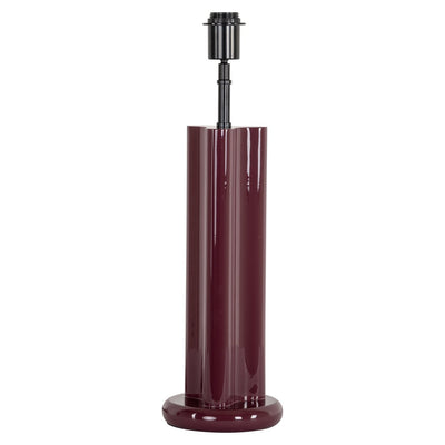 Table lamp Alina burgundy - Canwell Interiors Limited - Richmond