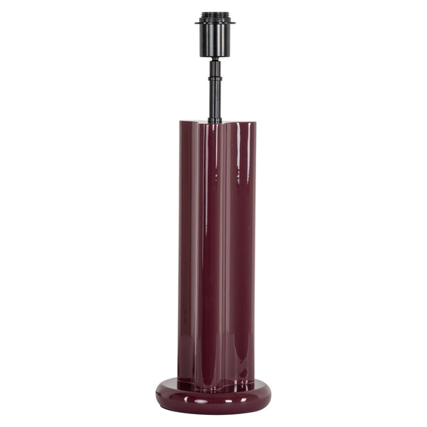 Table lamp Alina burgundy - Canwell Interiors Limited - Richmond