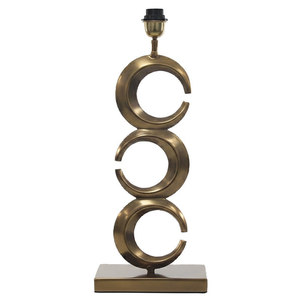 Table lamp Amina brass antique - Canwell Interiors Limited - Richmond