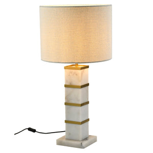 Table lamp Celinae white including lampshade - Canwell Interiors Limited - Richmond