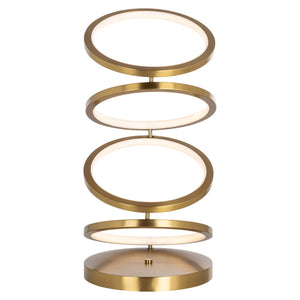 Table lamp Jaimin brushed gold - Canwell Interiors Limited - Richmond