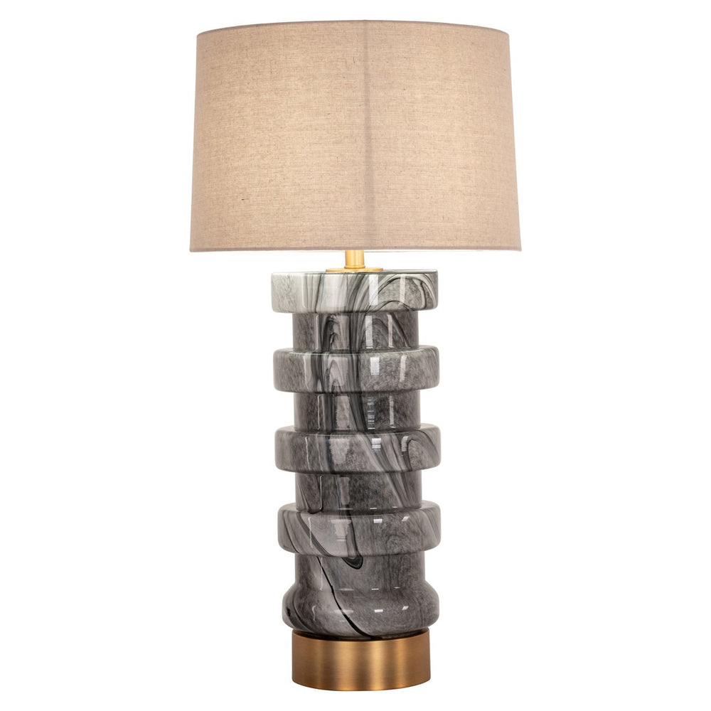 Table lamp Jaylee black/white - Canwell Interiors Limited - Richmond