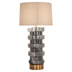 Table lamp Jaylee black/white - Canwell Interiors Limited - Richmond