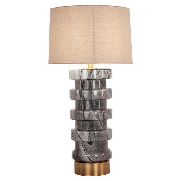 Table lamp Jaylee black/white - Canwell Interiors Limited - Richmond