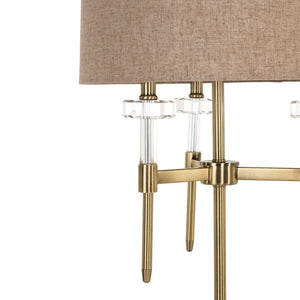 Table Lamp Josie Brushed Gold - XShowhome Limited - Richmond