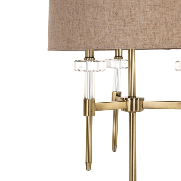 Table Lamp Josie Brushed Gold - XShowhome Limited - Richmond