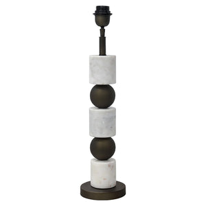 Table lamp Kiera brass antique - Canwell Interiors Limited - Richmond