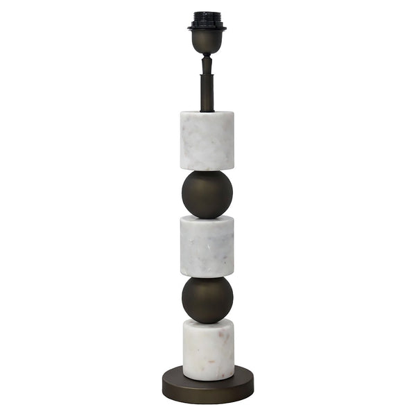 Table lamp Kiera brass antique - Canwell Interiors Limited - Richmond