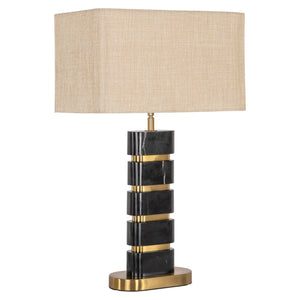 Table lamp Levina black/gold - Canwell Interiors Limited - Richmond