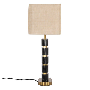 Table lamp Levina black/gold - Canwell Interiors Limited - Richmond