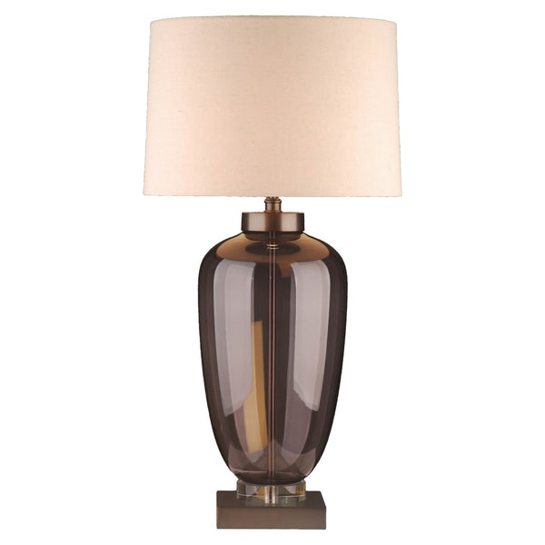 Table lamp Monsoe smoke - Canwell Interiors Limited - Richmond